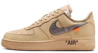 Nike Air Force 1 Low Off-White Beige/Argento