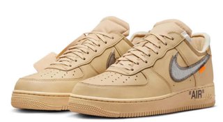 Nike Air Force 1 Low Off-White Beige/Argento