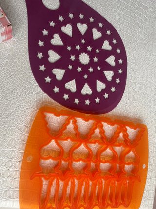 Moldes repostería Lékué (corazones, lazos)