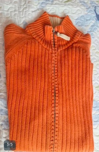 Chaqueta de punto cremallera talla M