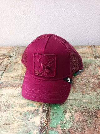 Gorra Goorin Bros Morada con parche de ciervo