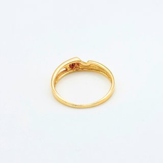 Anillo de Oro 18k - (750), Talla 13, 1.88gr