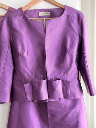 TRAJE DE 3 PIEZAS. ALTA COSTURA ESPAÑOLA. TALLA 46