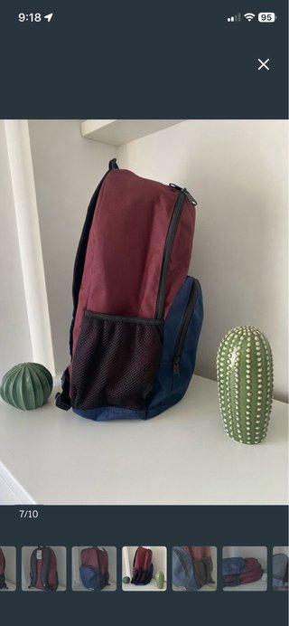 Mochila Vans Burdeos y Azul