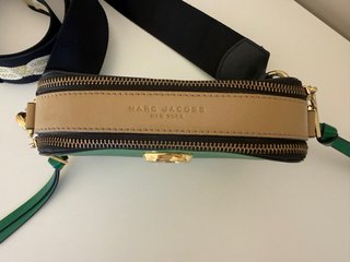 Marc Jacobs The Snapshot Verde e Beige