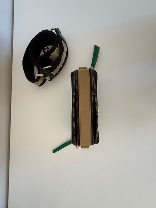 Marc Jacobs The Snapshot Verde e Beige
