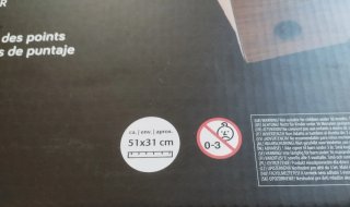 Mini calcio balilla per 2 giocatori