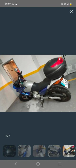 Honda Varadero XL125 Azul/Plata