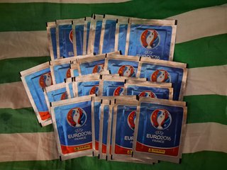 50 bustine Panini EURO 2016 Francia