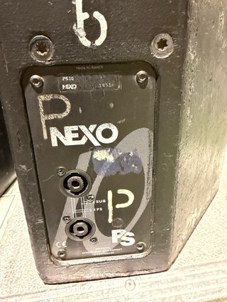 4 Altavoces Nexo PS10 R1 + Amplificador
