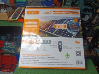 Lampione solare UFO 2000W + paletto