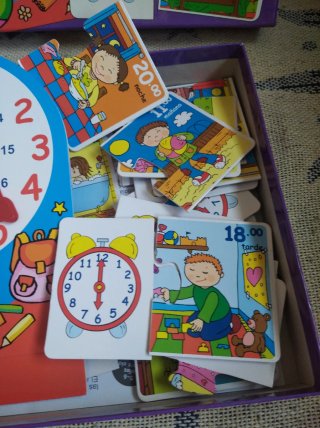 Juego educativo ¿Qué hora es? para niños