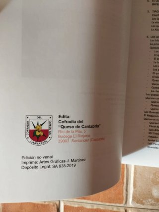 Libros de Quesos de Cantabria