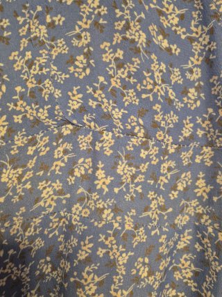 Vestido Brownie floral azul