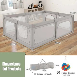 COSTWAY Parque Infantil Bebe