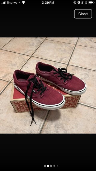 Vans Atwood Granate Talla 38