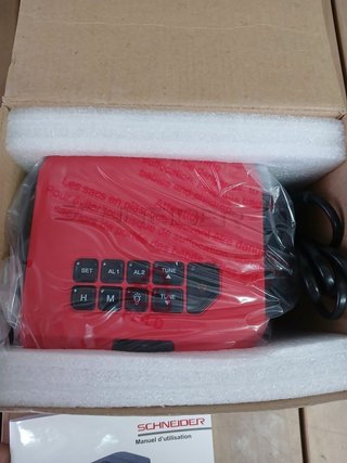 Radio despertador Schneider SC360A