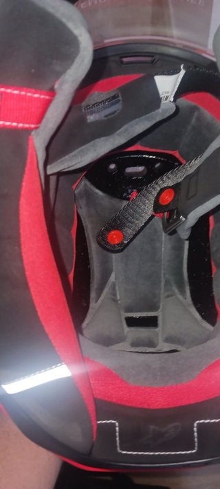 Casco Moto Alpinestars + Visera y Bolsa