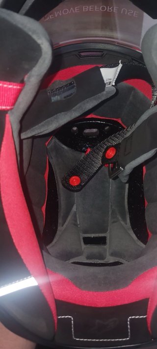 Casco Moto Alpinestars + Visera y Bolsa