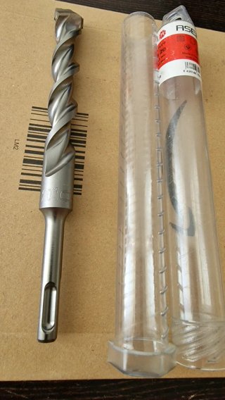 Broca ASEIN SDS PLUS Ø 20 mm=/ 2 brocas nuevas