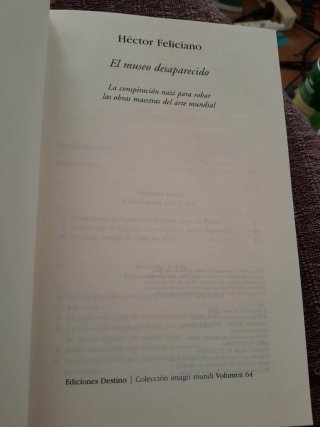 El museo desaparecido la conspiración nazi
