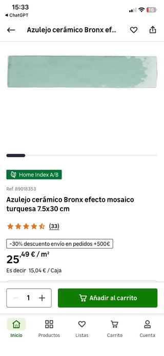 Azulejos cerámicos nuevos actualmente en venta