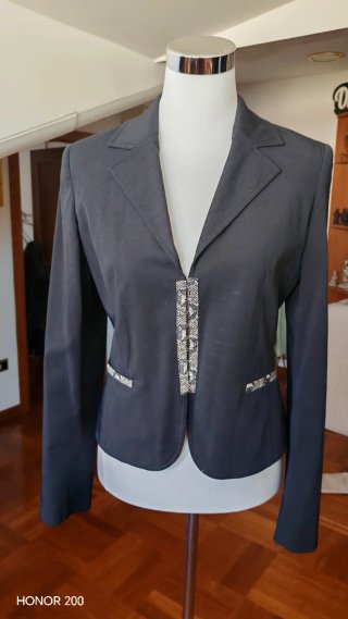 Giacca Artigli Donna Nera Taglia 44