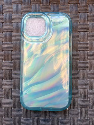 Funda iPhone 13 efecto iridiscente