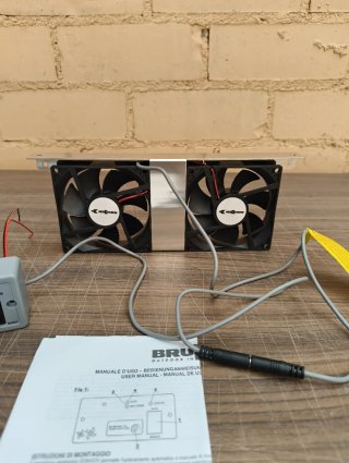 Set de ventiladores Brunner Vento para frigorífico