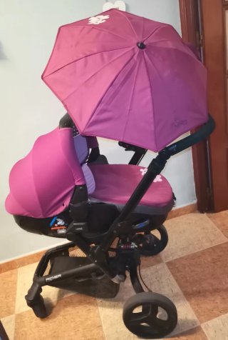 Carrito Bebé Jane Rider Morado