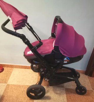 Carrito Bebé Jane Rider Morado