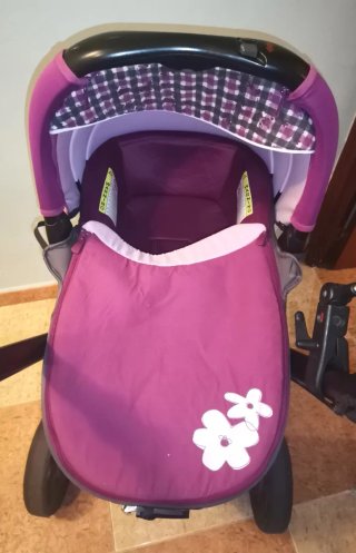 Carrito Bebé Jane Rider Morado