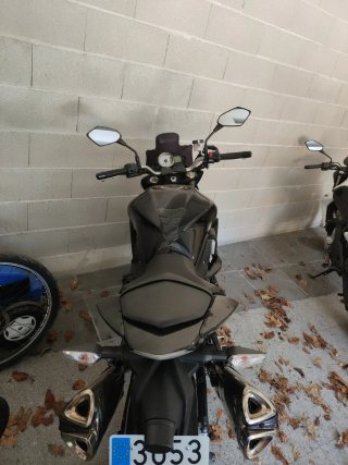 Kawasaki Z1000 Negra