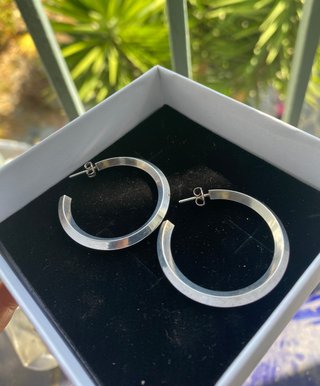 Pendientes Aro Plata