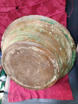Lebrillo muy antiguo cerámica de Fajalauza