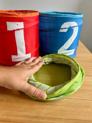 Cestas de tela Ikea (3 uds)