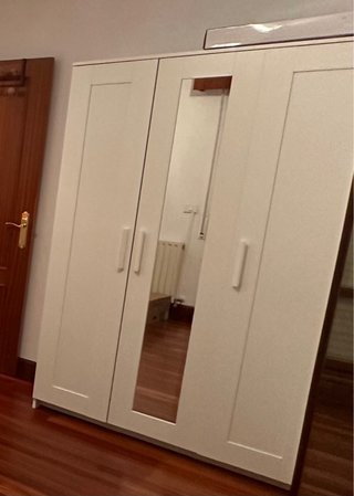 Armario Blanco Ikea 3 Puertas BRIMNES