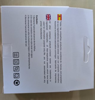 Lote 8 Tintas Negra Compatible Epson T1631