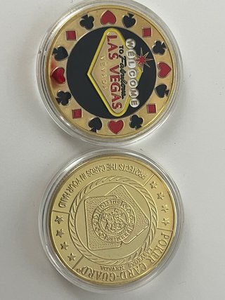 Moneda Poker Card-Guard Las Vegas