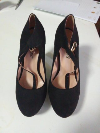 Scarpe con tacco nere Tupano 37