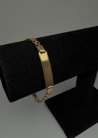 Pulsera Esclava Oro de 18k Bismark 11.34 gr. 20cm
