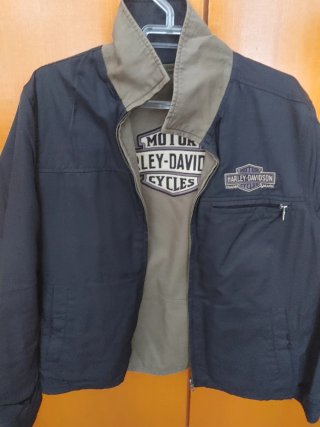 Chaqueta harley reversible