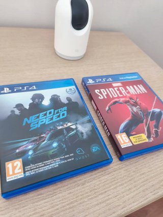 PS4 Need for Speed y Spider-Man