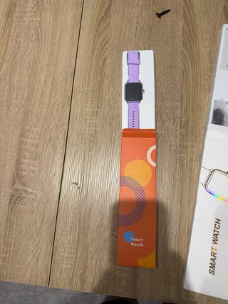 Reloj inteligente infantil púrpura