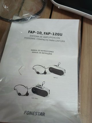 Fonestar FAP-10 - Amplificador portátil