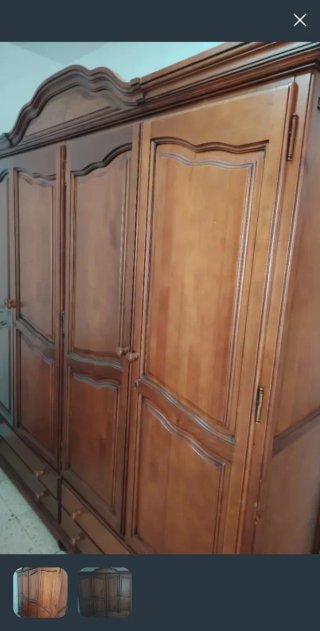 Armario de madera provenzal