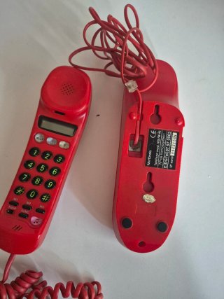 Teléfono Fijo Gondola Rojo Mx Onda