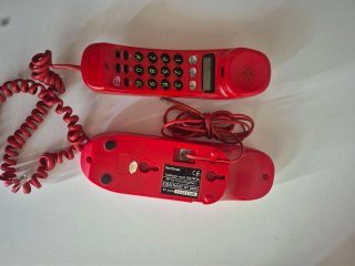 Teléfono Fijo Gondola Rojo Mx Onda