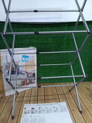 InnovaGoods® Tendedero Vertical Metálico Plegable