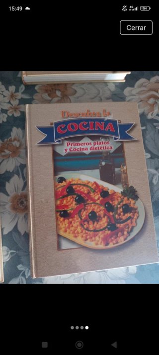 lote  4 Libros Cocina: Las Carnes,postres,pescados